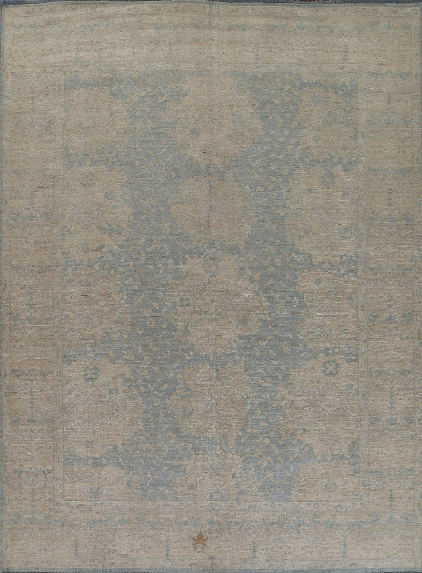 Vegetable Dye Oushak Oriental Area Rug 8x10