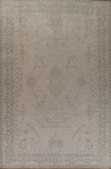 Vegetable Dye Oushak Oriental Area Rug 10x14