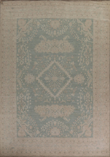 Vegetable Dye Oushak Oriental Area Rug 9x12