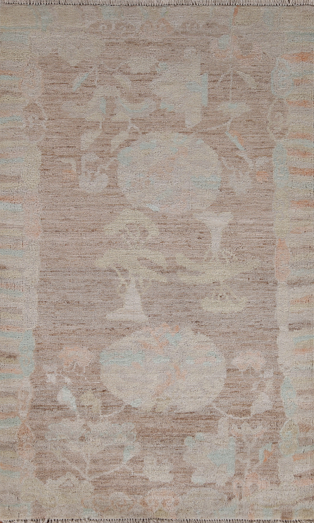 Vegetable Dye Oushak Oriental Area Rug 3x4