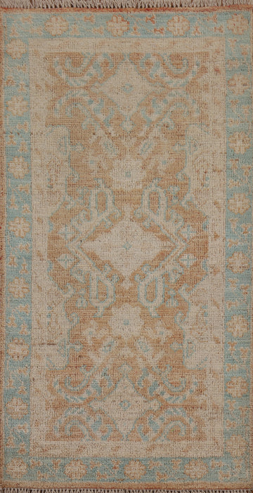 Vegetable Dye Oushak Oriental Area Rug 2x4