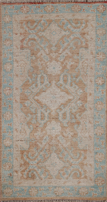 Vegetable Dye Oushak Oriental Rug 2x4