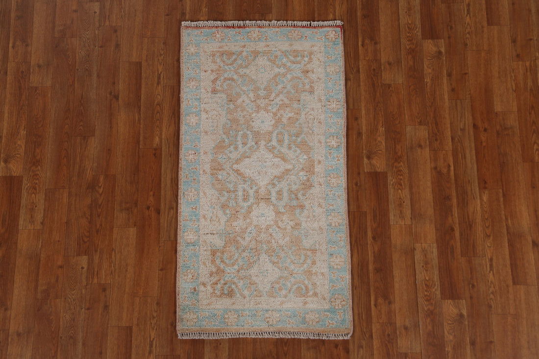 Vegetable Dye Oushak Oriental Rug 2x4