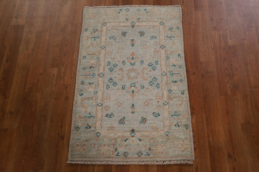 Geometric Oushak Oriental Rug 2x3