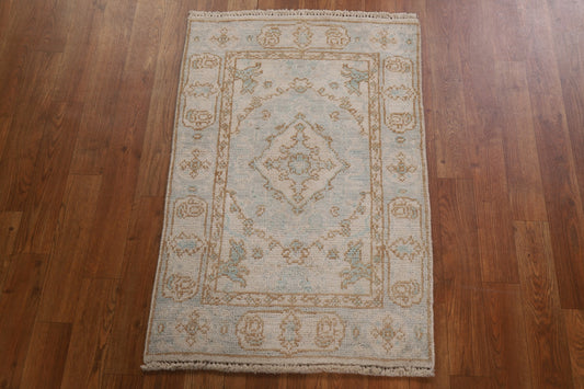 Geometric Oushak Oriental Rug 2x3