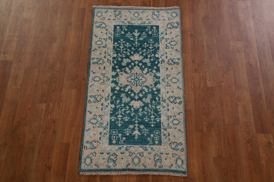 Geometric Oushak Oriental Rug 2x4