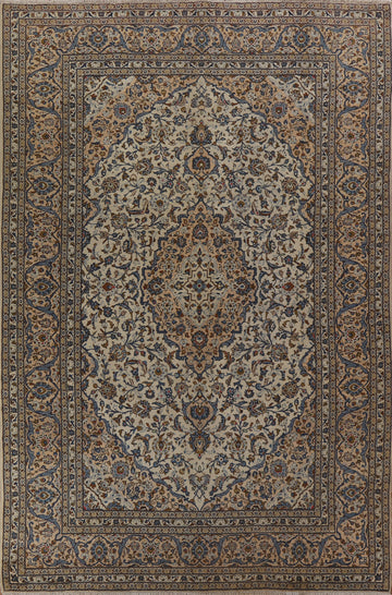 Traditional Kashan Persian Area Rug 8x12