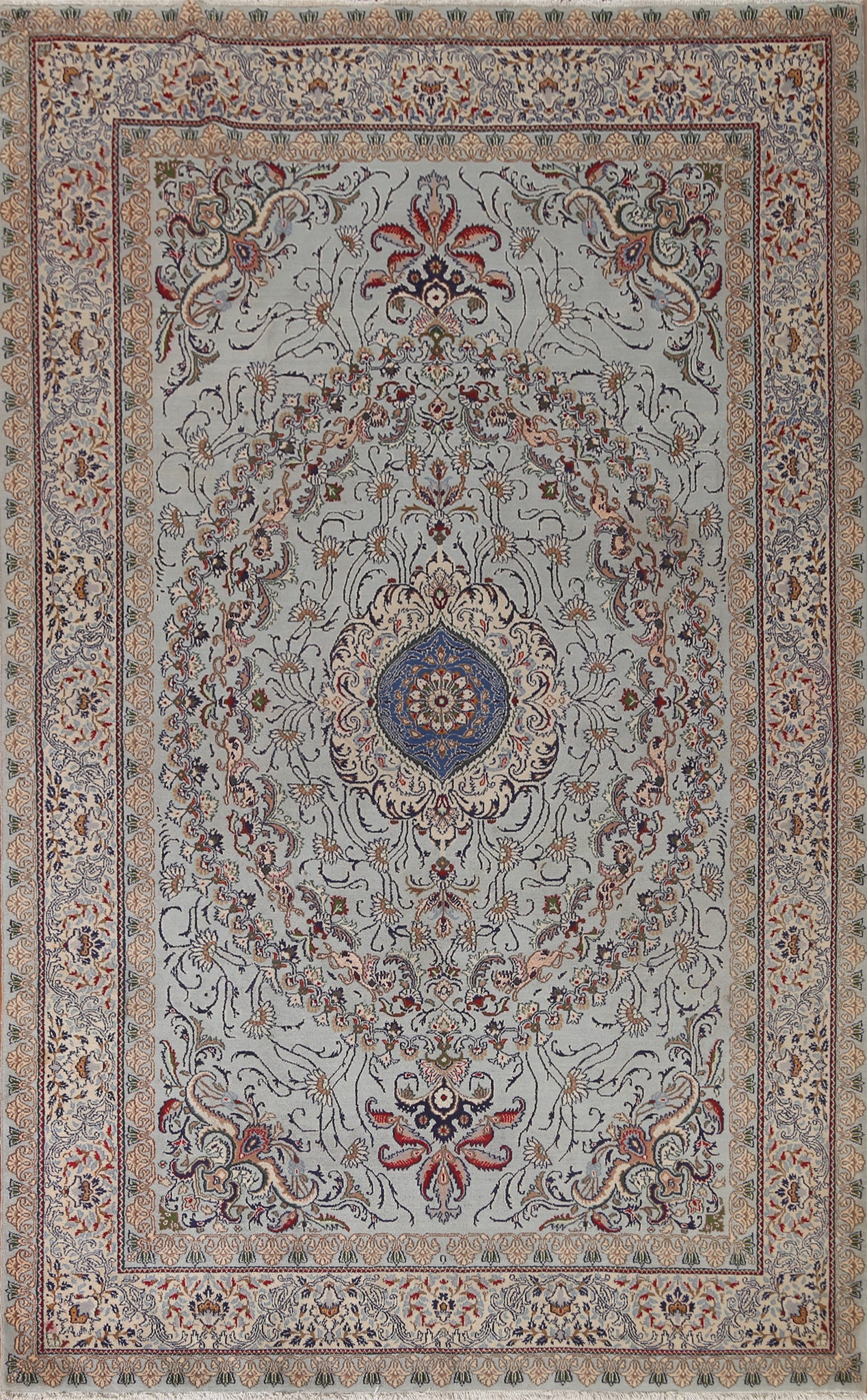 Kashan Persian Area Rug 7x10