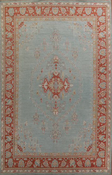 Vegetable Dye Oushak Turkish Area Rug 10x14