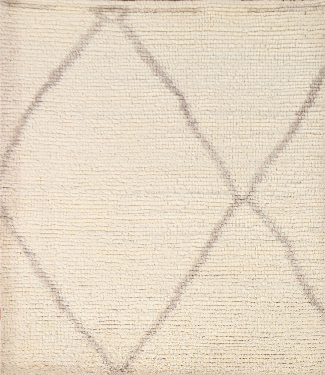 Wool Moroccan Oriental Area Rug 4x5