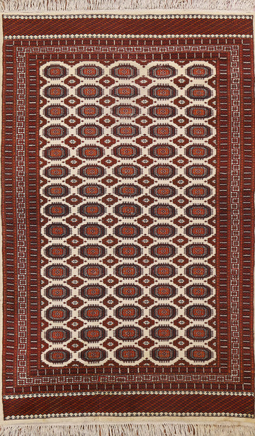 Geometric Bokhara Oriental Area Rug 6x9