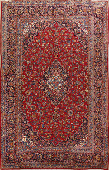 Traditional Kashan Persian Area Rug 10x13