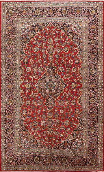 Traditional Kashan Persian Area Rug 8x12