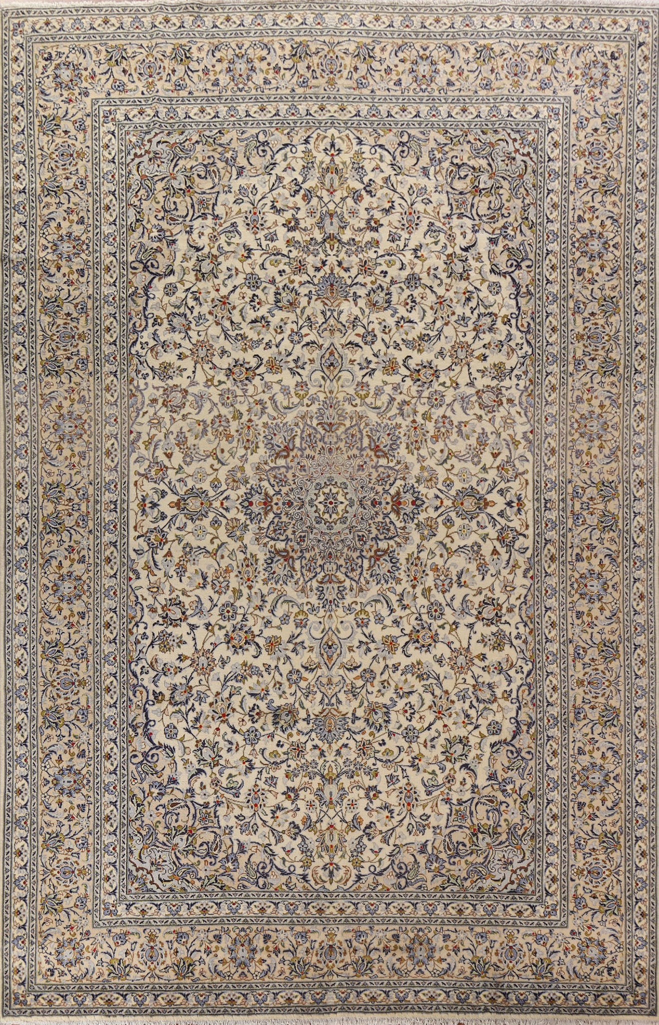 Traditional Kashan Persian Area Rug 9x13