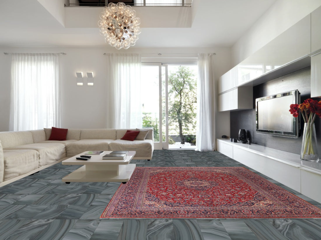Traditional Kashan Persian Area Rug 10x13