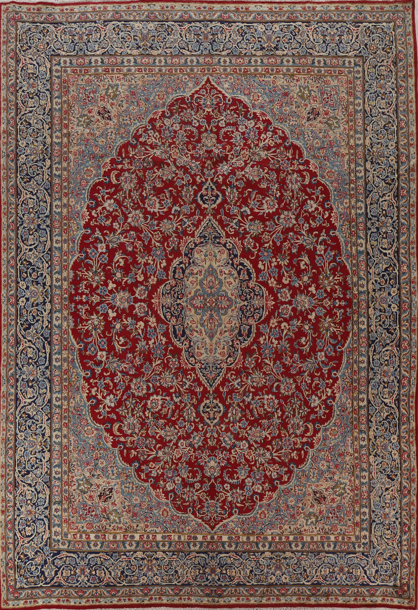 Traditional Kerman Persian Area Rug 10x13