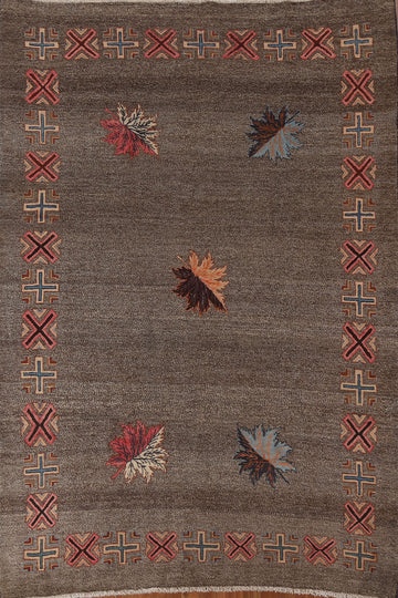 Geometric Sirjan Persian Area Rug 6x9
