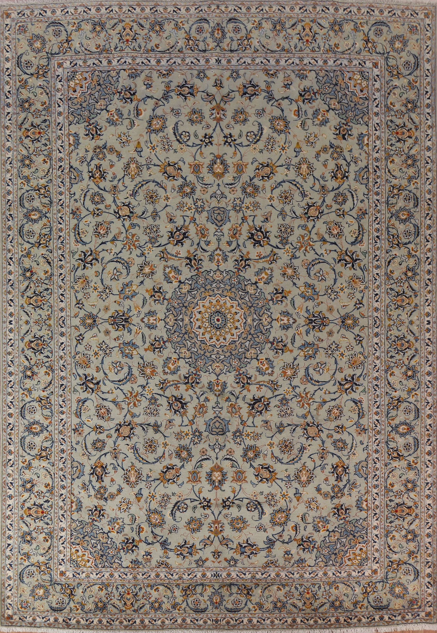 Traditional Kashan Persian Area Rug 10x13