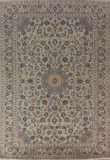 Traditional Kashan Persian Area Rug 10x13