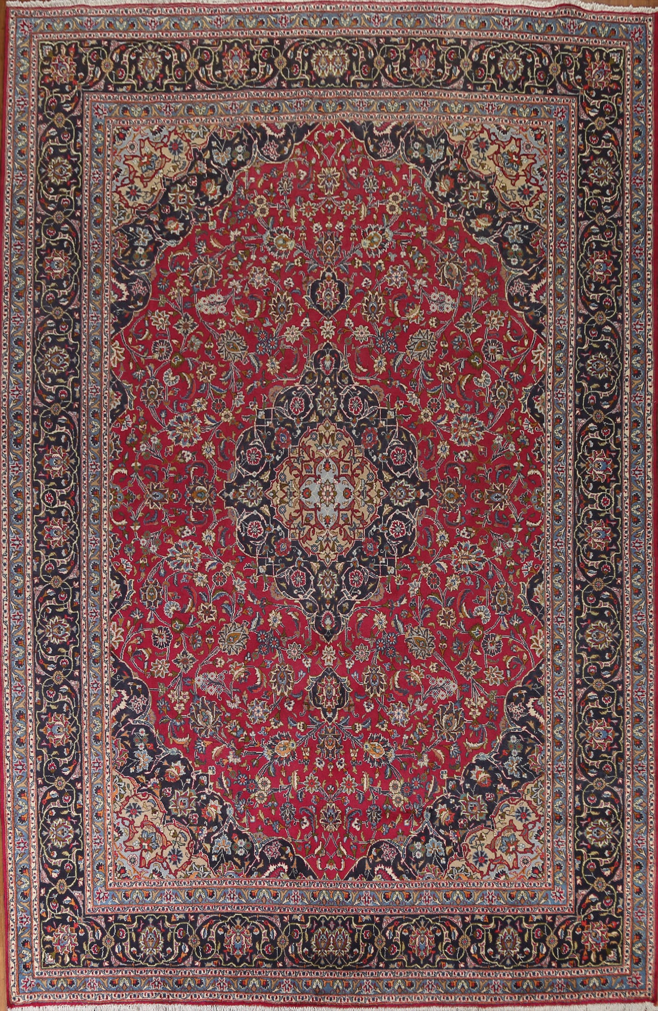 Traditional Kashmar Persian Area Rug 10x13