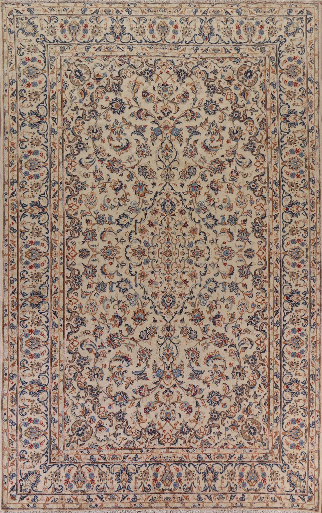 Traditional Kashan Persian Area Rug 8x12