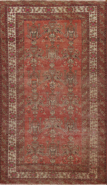 Vintage Balouch Persian Area Rug 4x7