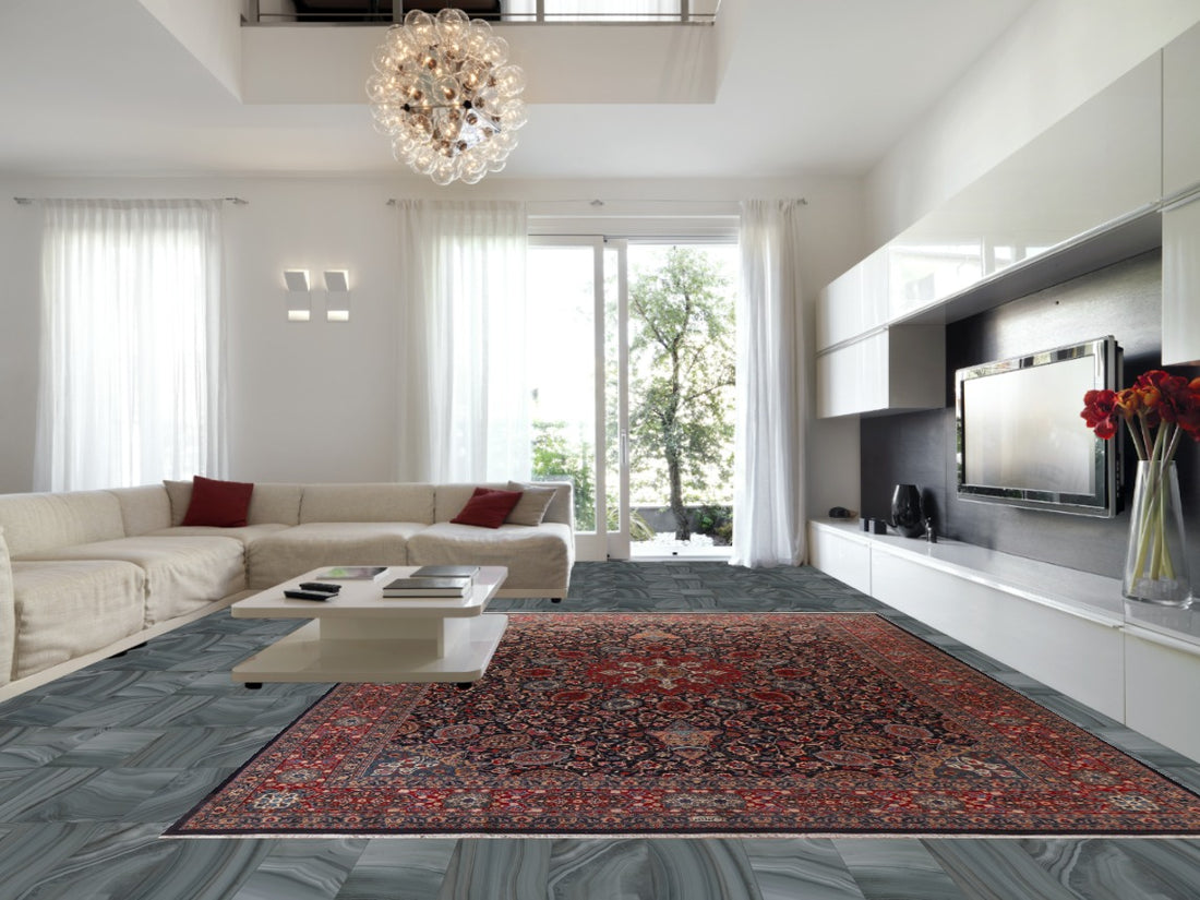 Vegetable Dye Large Kashmar Persian Rug 11x16