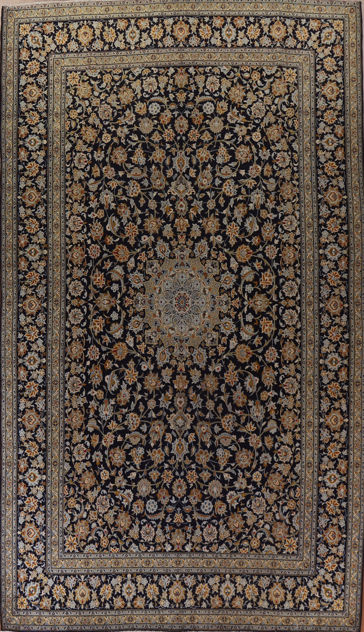 Traditional Kashan Persian Large Rug 10x16