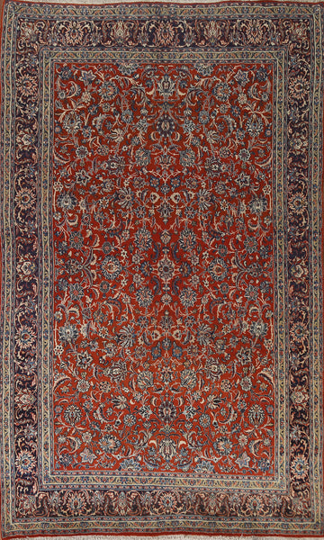 Vintage Floral Bidjar Persian Area Rug 6x10