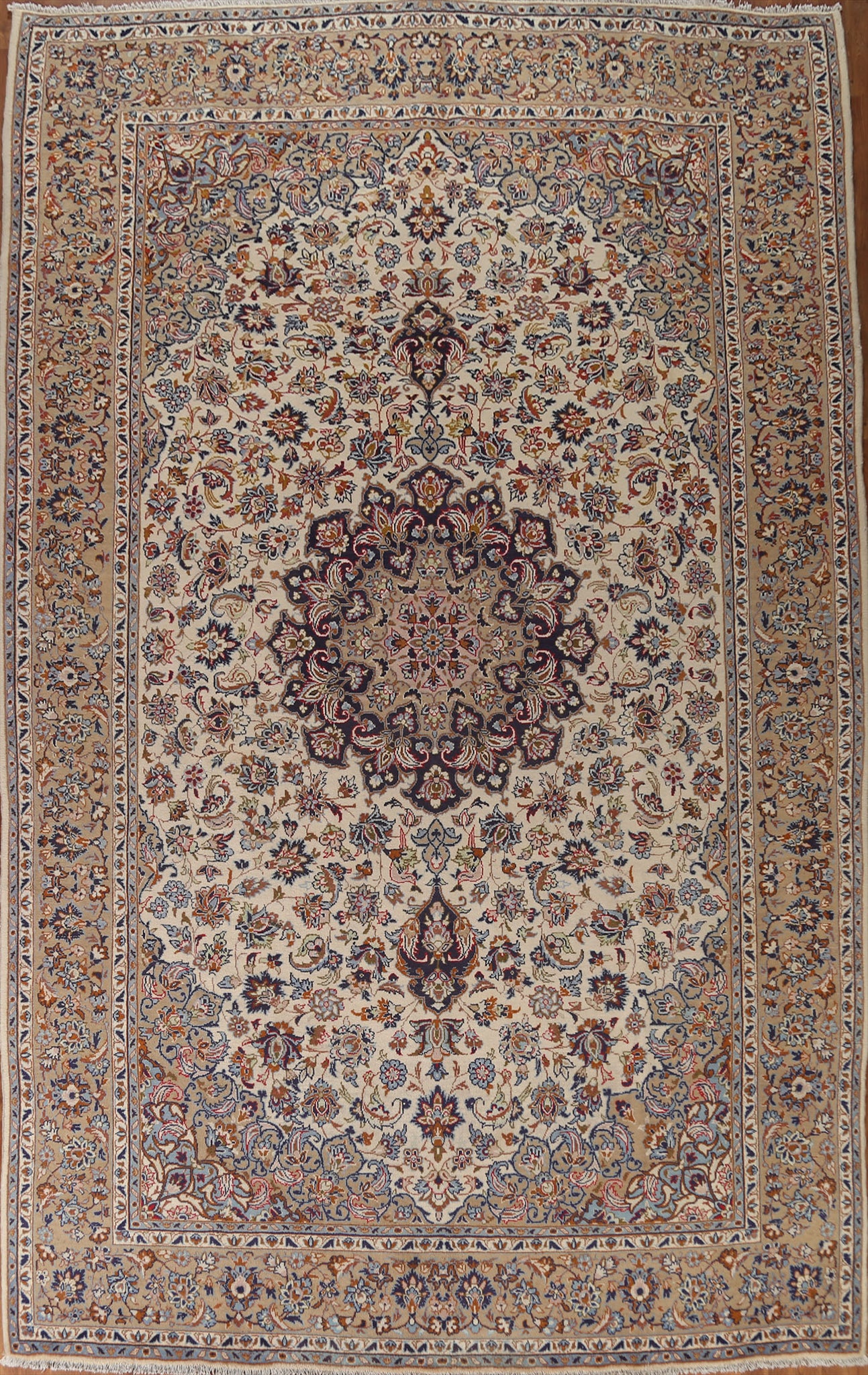 Traditional Kashan Persian Area Rug 9x13