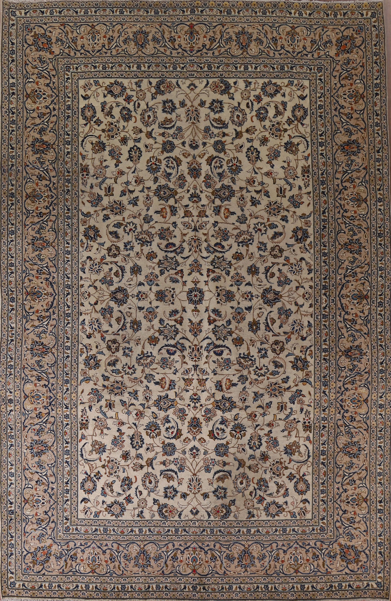 Traditional Kashan Persian Area Rug 8x12