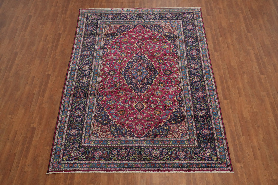 Traditional Kashmar Persian Area Rug 8x11