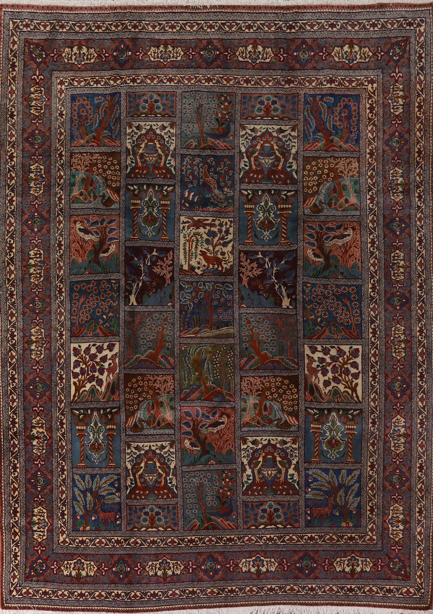 Garden Design Kashmar Persian Area Rug 10x12