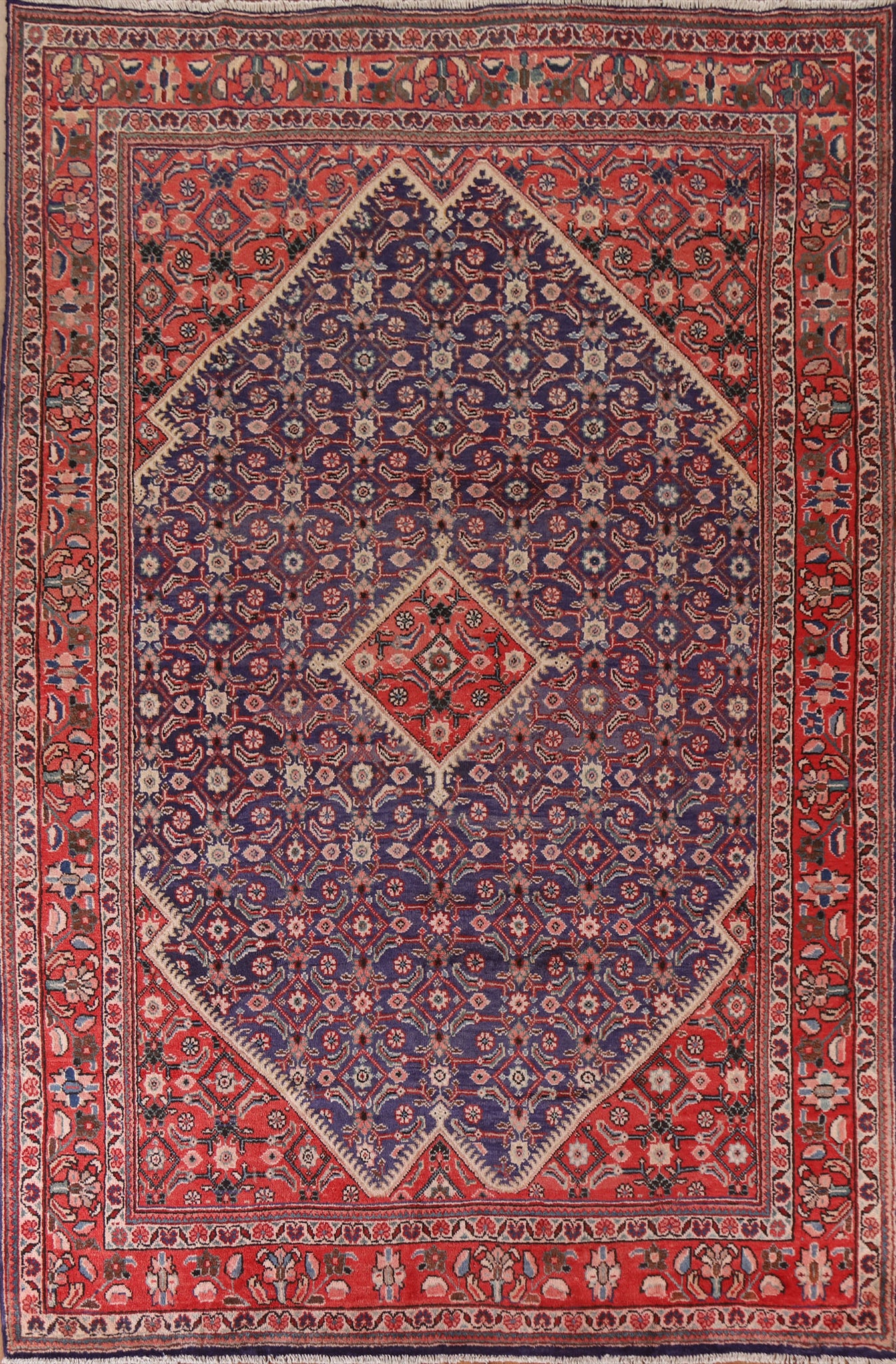 Geometric Mahal Persian Area Rug 8x11