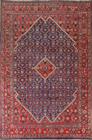 Geometric Mahal Persian Area Rug 8x11