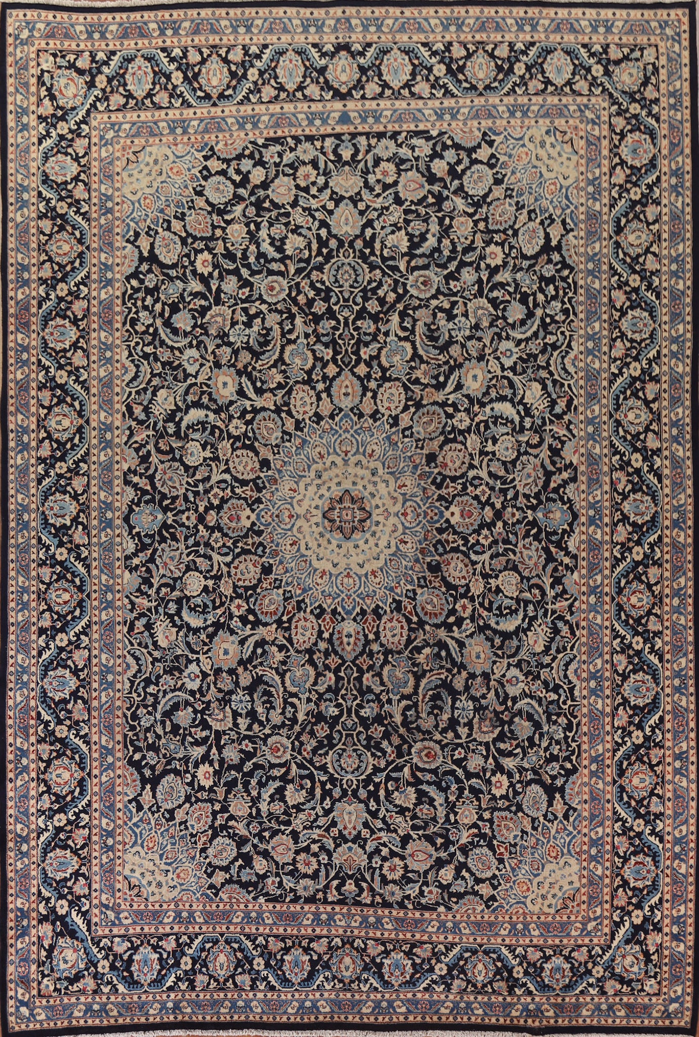 Traditional Kashmar Persian Area Rug 10x12