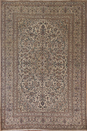 Traditional Kashan Persian Area Rug 6x9
