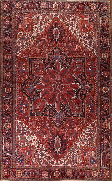 Vegetable Dye Heriz Persian Large Rug 11x15