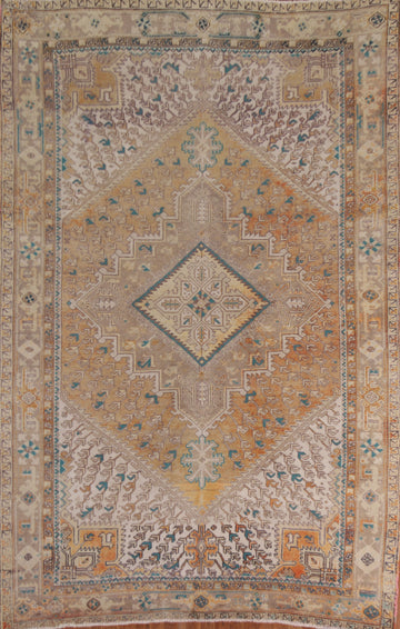 Vintage Wool Heriz Persian Area Rug 8x11