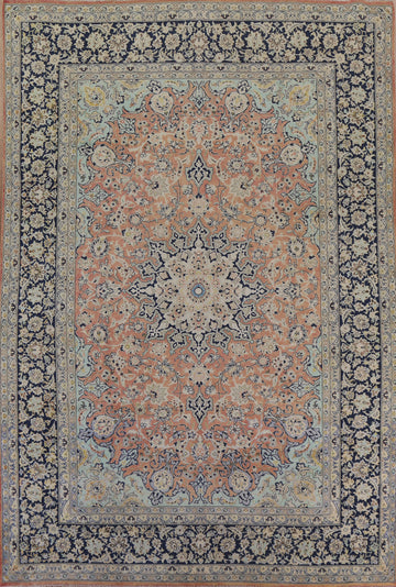 Vintage Najafabad Persian Area Rug 10x13