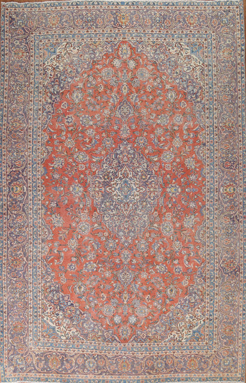 Traditional Kashan Persian Area Rug 10x13