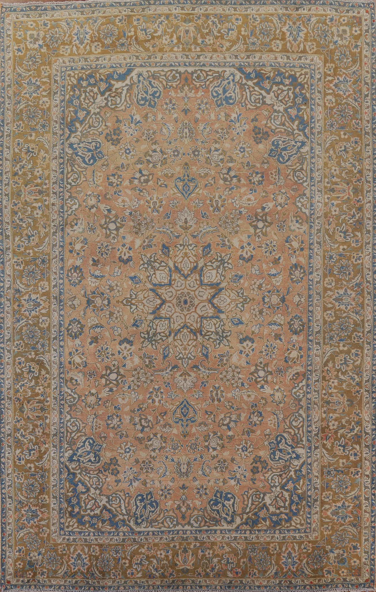 Traditional Kashan Persian Area Rug 9x12