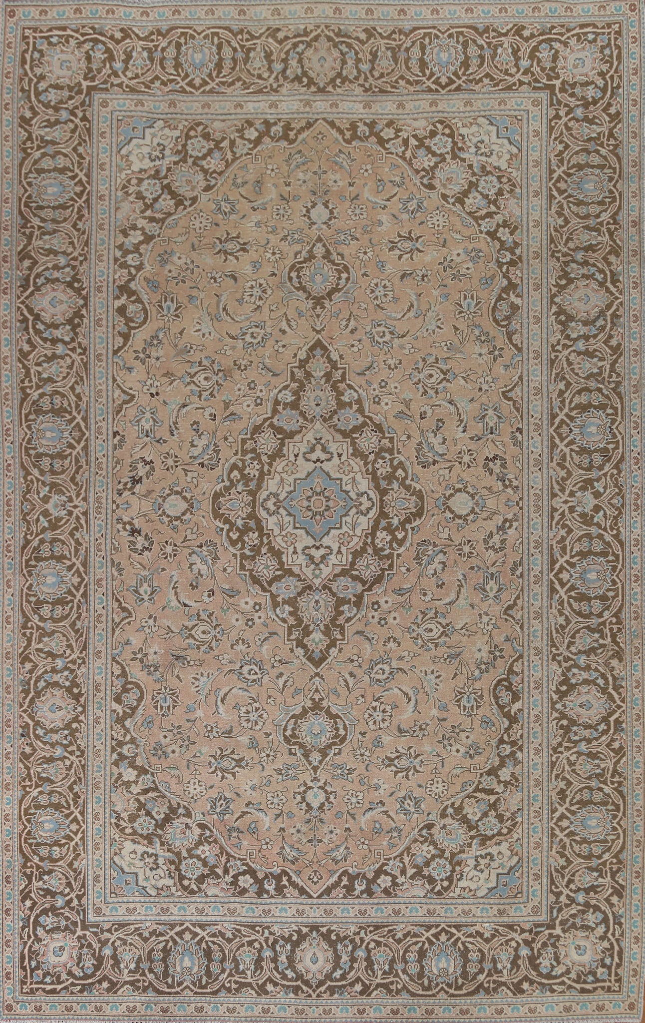 Traditional Kashan Persian Area Rug 8x11