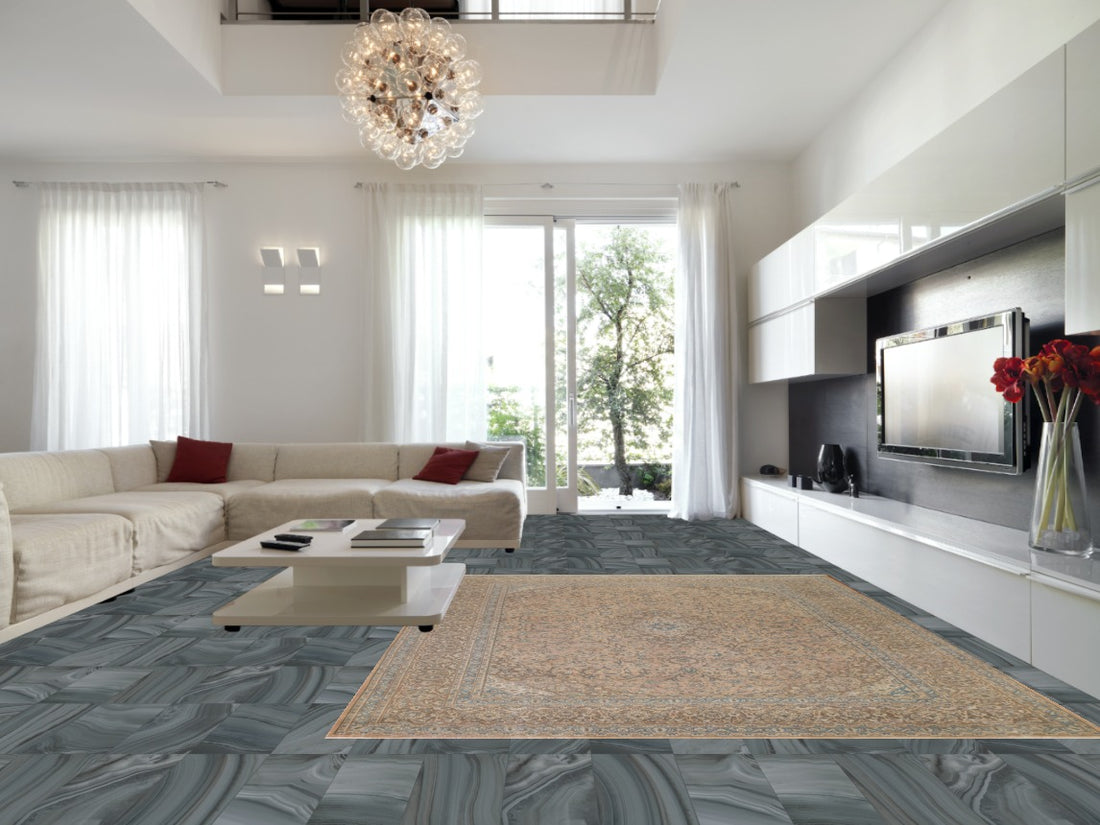 Traditional Mashad Persian Area Rug 10x13