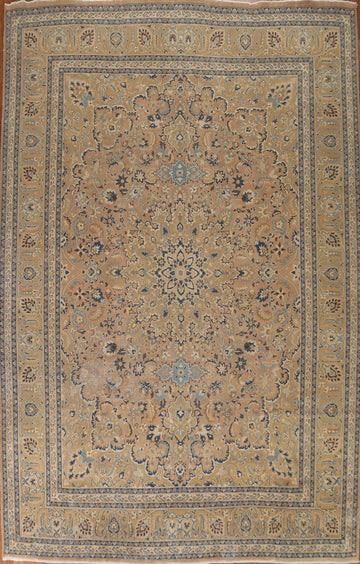 Floral Mashad Persian Area Rug 10x13
