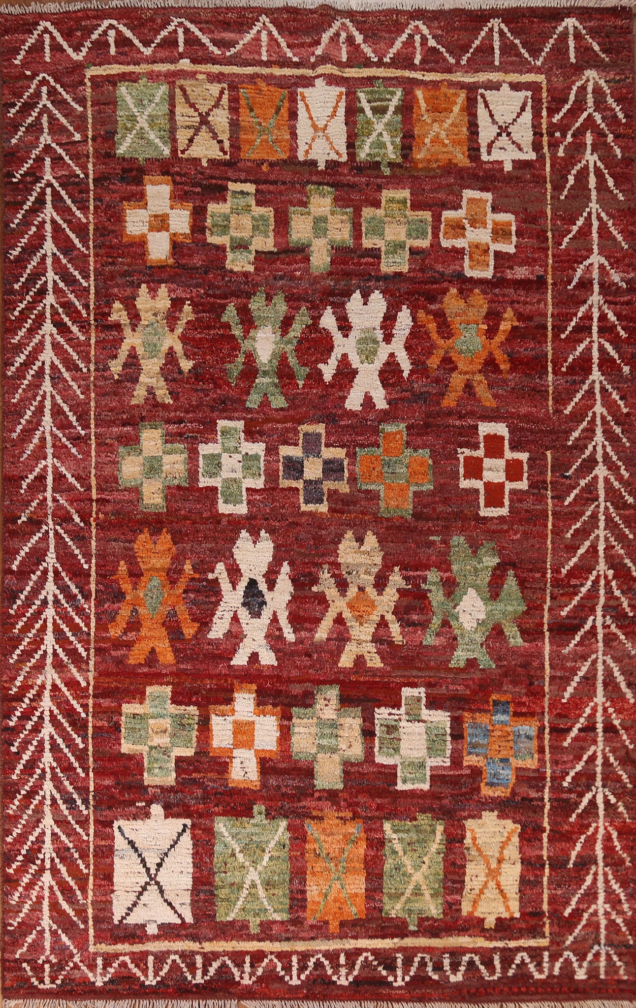 Geometric Moroccan Area Rug 7x10