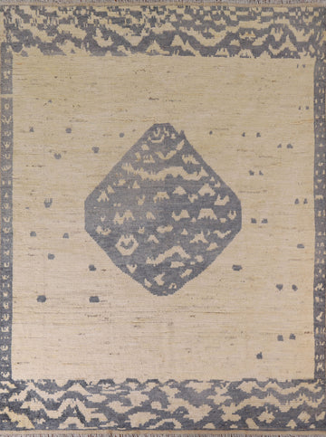 Wool Moroccan Area Rug 8x10