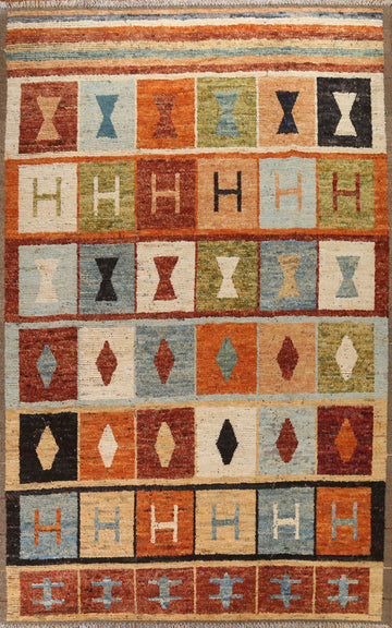 Tribal Moroccan Wool Area Rug 9x12