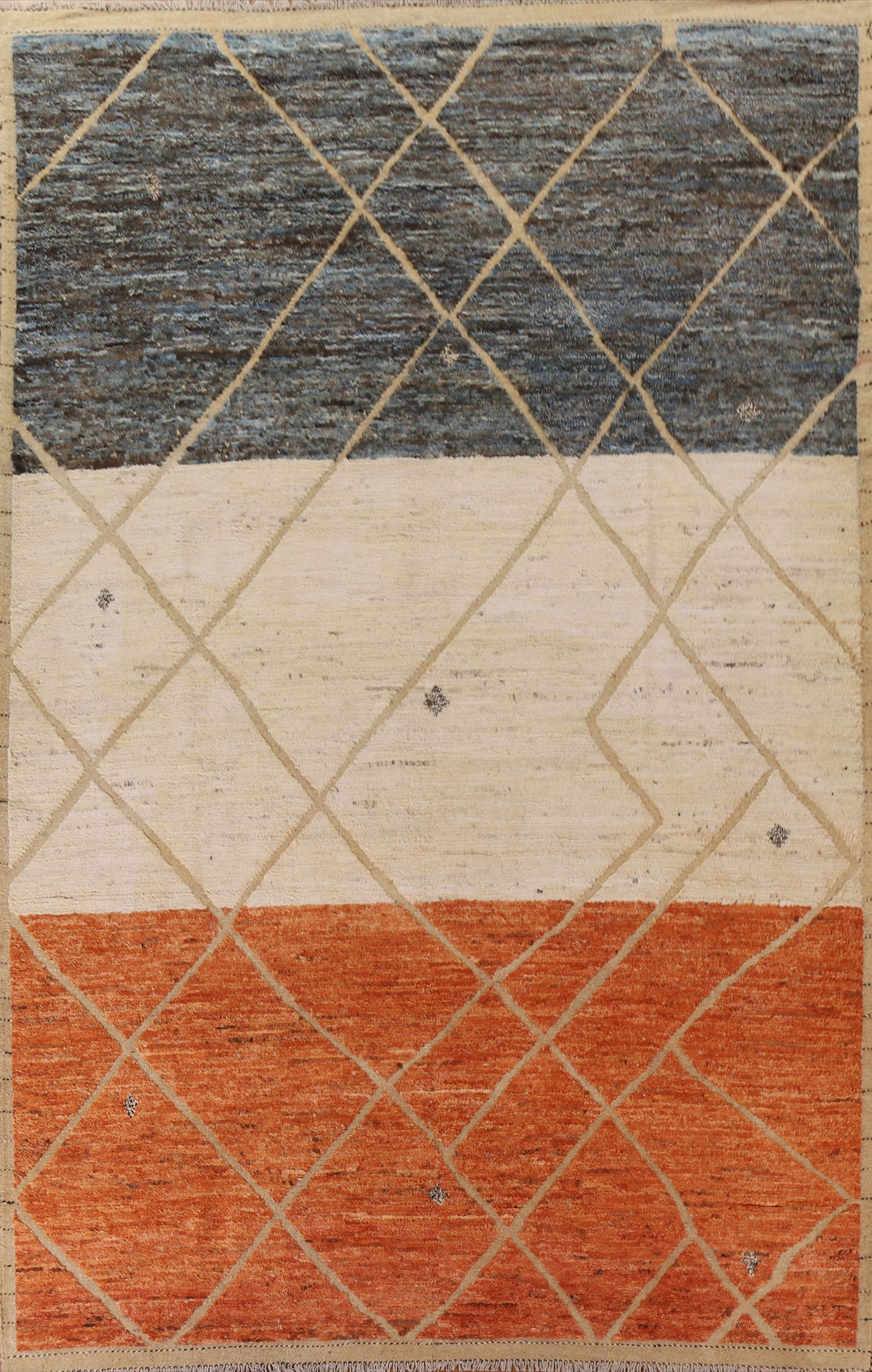 Trellis Moroccan Large Area Rug 10x14