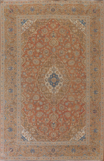Traditional Kashan Persian Area Rug 8x11